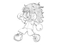 a black silhouette of a woman's body